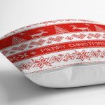 - Rh-K3067-2 - Realhomes Yılbaşı Motifli Özel Tasarımlı Dijital Baskılı Modern Yastık Kırlent Kılıfı Realhomes