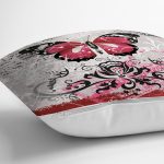 - Rh-K31-2 - Realhomes Kelebek Tasarımlı Dijital Baskılı Dekoratif Modern Yastık Kırlent Kılıfı Realhomes