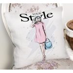 - Rh-K3302-1 - Realhomes Your Style Özel Tasarım Dijital Baskılı Modern Yastık Kırlent Kılıfı Realhomes