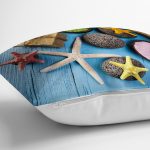 Deniz Yıldızı Özel Tasarımlı Modern Yastık Kırlent Kılıfı Realhomes