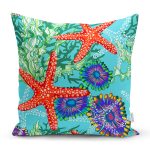 Modern Deniz Yıldızları 3D Baskılı Yastık Kırlent Kılıfı Realhomes