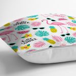 Realhomes Hello Summer Özel tasarımlı Modern Dijital Baskılı Modern Yastık Kırlent Kılıfı Realhomes