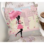 - Rh-K3478-1 - Realhomes Özel Tasarım Fashion Dijital Baskılı Modern Yastık Kırlent Kılıfı Realhomes