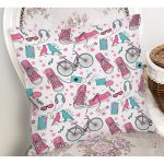 - Rh-K3505-1 - Realhomes Realhomes Özel Tasarım Fashion Dijital Baskılı Modern Yastık Kırlent Kılıfı Realhomes