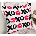 XO Özel Tasarımlı Dijital Baskılı Modern Yastık Kırlent Kılıfı Realhomes
