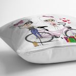 - Rh-K3556-2 - Realhomes Fashion Roma Özel Tasarım Dijital Baskılı Modern Yastık Kırlent Kılıfı Realhomes