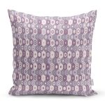 - Rh-K416 - Realhomes Altıgen Bal Peteği Desenli Özel Tasarım Dijital Baskılı Modern Yastık Kırlent Kılıfı Realhomes