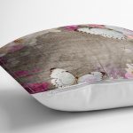 Modern Kelebek Desenli Dijital Baskılı Dekoratif Yastık Kırlent Kılıfı Realhomes