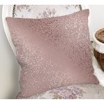 Simli Yüzey İllüstrasyon Dijital Baskılı Dekoratif Yastık Kırlent Kılıfı Realhomes