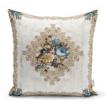 Etnik Kilim Desenli Özel Tasarım Dijital Baskılı Yastık Kırlent Kılıfı Realhomes