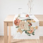 - Runner-10031-1 - Realhomes Gül Tasarımlı Dijital Baskılı Modern Runner Realhomes