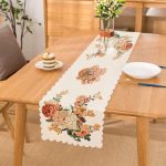 - Runner-10031 - Realhomes Gül Tasarımlı Dijital Baskılı Modern Runner Realhomes