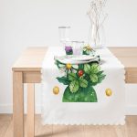 - Runner-10118-1 - Realhomes Pastel Rengarenk Çiçek Tasarımlı Dijital Baskılı Modern Runner Realhomes