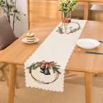 - Runner-10170 - Realhomes Çanlı Çelenk Tasarımlı Dijital Baskılı Modern Runner Realhomes