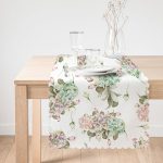 - Runner-10211-1 - Realhomes Çiçek Demetleri Özel Tasarım Dijital Baskılı Modern Runner Realhomes