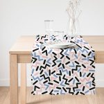 Modern Renkli Şekiller Dekoratif Runner Realhomes