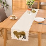 I Love You Aşk Temalı Dijital Baskılı Modern Runner Realhomes