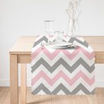 - Runner-2175-1 - Realhomes  Modern Renkli Zigzag Desenli Dijştal Baskılı Runner Realhomes