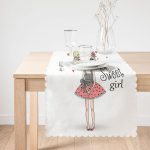 Best Friends Temalı Dijital Baskılı Modern Runner Realhomes