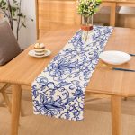 - Runner-2190 - Realhomes Modern Sarmaşık Desenli Dijital Baskılı Dekoratif Runner Realhomes