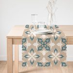 - Runner-2215-1 - Realhomes Vizon Zeminli Özel Tasarım Dijital Baskılı Dekoratif Runner Realhomes