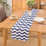 - Runner-2257 - Realhomes  Püskürtme Desenli Zigzag Temalı Dijital Baskılı Runner Realhomes