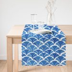 Modern Geometrik Resimli Dijital Baskılı Runner Realhomes