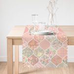 - Runner-2352-1 - Realhomes  Ogea Çiçek Desenli Modern Runner Realhomes