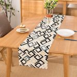 Gri Siyah Labirent Çizimli Modern Dijital Baskılı Runner Realhomes