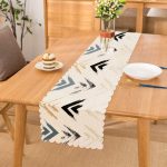 - Runner-2384 - Realhomes Siyah Mavi Ok Temalı Yaprak Çizimi Runner Realhomes