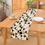 - Runner-2408 - Realhomes  Bağımsız Geometrik Şekiller Baskılı Dijital Baskılı Runner Realhomes