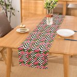 - Runner-2442 - Realhomes  Zigzag Zebra Desenli Ogea Desenli Dekoratif Runner Realhomes