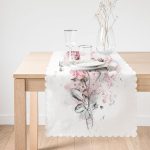 Ogea Çiçek Temalı Yaprak Çizimi Runner Realhomes