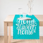 - Runner-248-1 - Realhomes Home Sweet Home Dijital Baskılı Dekoratif Runner Realhomes