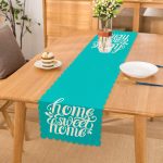 - Runner-248 - Realhomes Home Sweet Home Dijital Baskılı Dekoratif Runner Realhomes