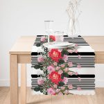 Notalar Temalı Dijital Baskılı Runner Realhomes