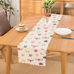 Kanatlı Kalp Desenli Love Motifli Runner Realhomes