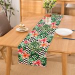 Zigzag Zebra Desenli Dijital Baskılı Runner Realhomes