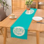 - Runner-258 - Realhomes Home Sweet Home Dijital Baskılı Dekoratif Runner Realhomes