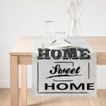 - Runner-262-1 - Realhomes Home Sweet Home Dijital Baskılı Dekoratif Runner Realhomes