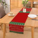 - Runner-3034 - Realhomes Merry Christmas Motifli Dijital Baskılı Runner Realhomes
