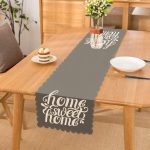 Home Sweet Home Dijital Baskılı Dekoratif Runner Realhomes