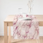 - Runner-3123-1 - Realhomes Modern Mermer Görünümlü Dijital Baskılı Runner Realhomes