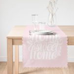 - Runner-324-1 - Realhomes Home Sweet Home Dijital Baskılı Dekoratif Runner Realhomes