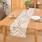 - Runner-3245 - Realhomes  Mermer Zeminli Geometrik Detaylı Modern Runner Realhomes