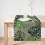 - Runner-3329-1 - Realhomes  Çuval Zeminli Palmiye Yaprakları Özel Tasarım Runner Realhomes