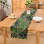 - Runner-3329 - Realhomes  Çuval Zeminli Palmiye Yaprakları Özel Tasarım Runner Realhomes