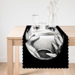 Fornasetti Özel Tasarım Dijital Baskılı Dekoratif Runner Realhomes