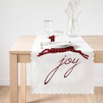 - Runner-3359-1 - Realhomes  Joy Ekosa Geyik Desenli Dekoratif Runner Realhomes