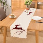 - Runner-3359 - Realhomes  Joy Ekosa Geyik Desenli Dekoratif Runner Realhomes